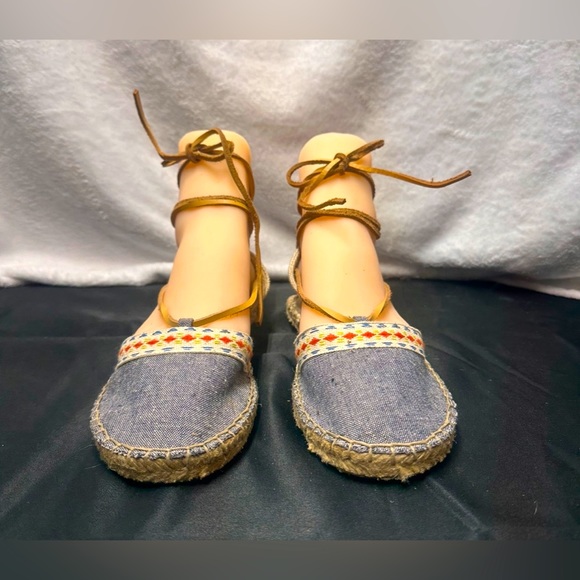 Mix No. 6 Cloth Espadrilles Blue, Size 8.5 - Picture 2 of 6